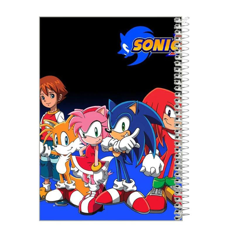 دفتر نقاشی 40 برگ طرح سونیک کد tj8