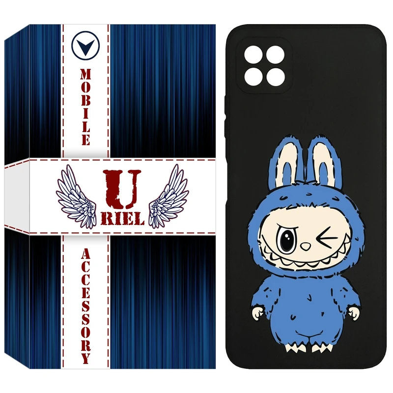 کاور یوریل مدل KSH کد 116 طرح عروسک لبوبو مناسب برای گوشی موبایل سامسونگ Galaxy A22 5G