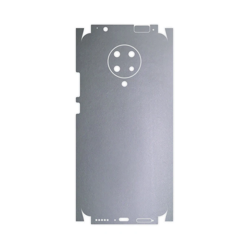 برچسب پوششی ماهوت مدل Matte-Silver-FullSkin مناسب برای گوشی موبایل شیائومی Pocophone F2 Pro