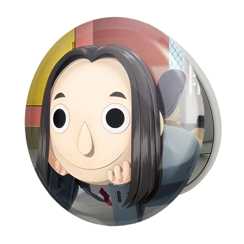 آینه جیبی خندالو طرح مانابو سنسی انیمه تومو داچی گیم Tomodachi Game مدل تاشو کد 18457 