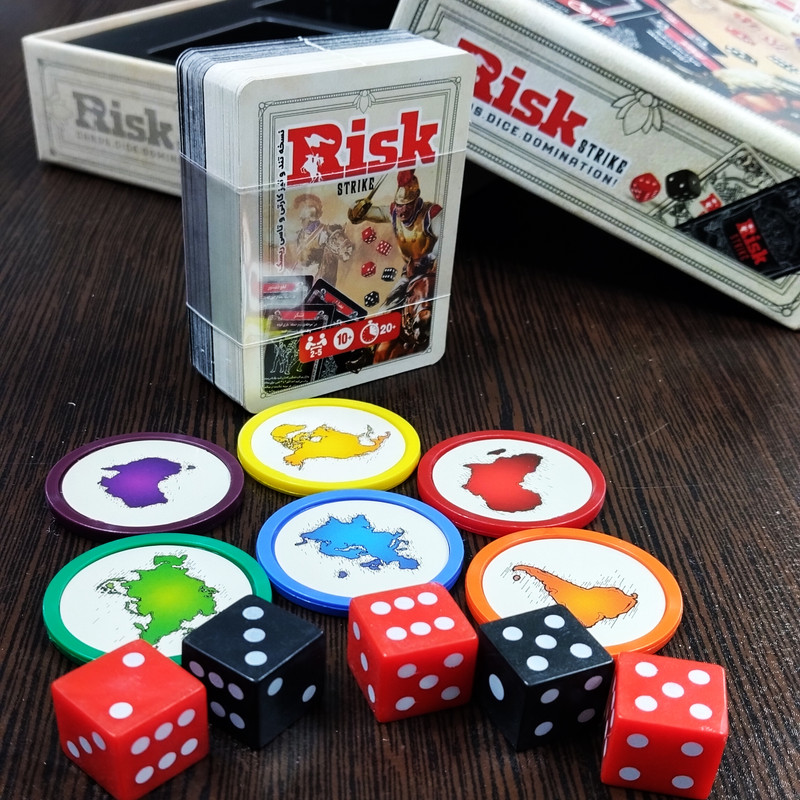 بازی فکری مدل ریسک کارتی RISK STRIKE