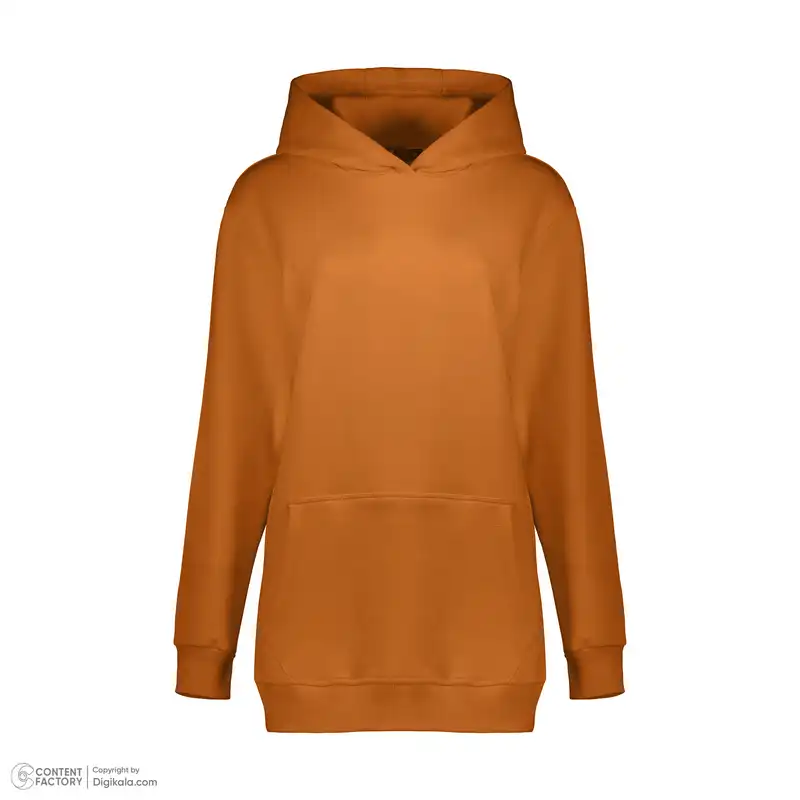 هودی زنانه ایزی دو مدل 218315 رنگ نارنجی