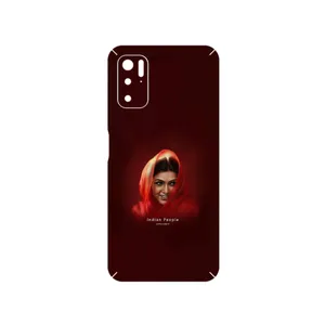 MAHOOT Portrait of an Indian Woman Cover Sticker for Xiaomi Poco M3 Pro 5G