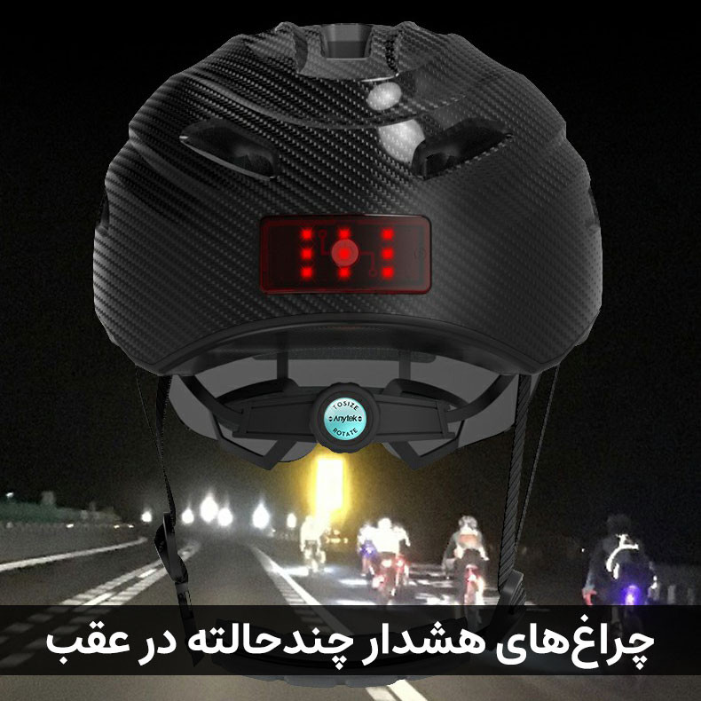 دوربین فیلم برداری ورزشی انی تک مدل کلاه ایمنی RAW1PRO-4K