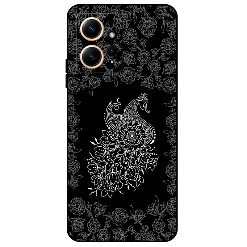 کاور مگافون طرح ققنوس مدل 7425 مناسب برای گوشی موبایل شیائومی Redmi Note 12 4G