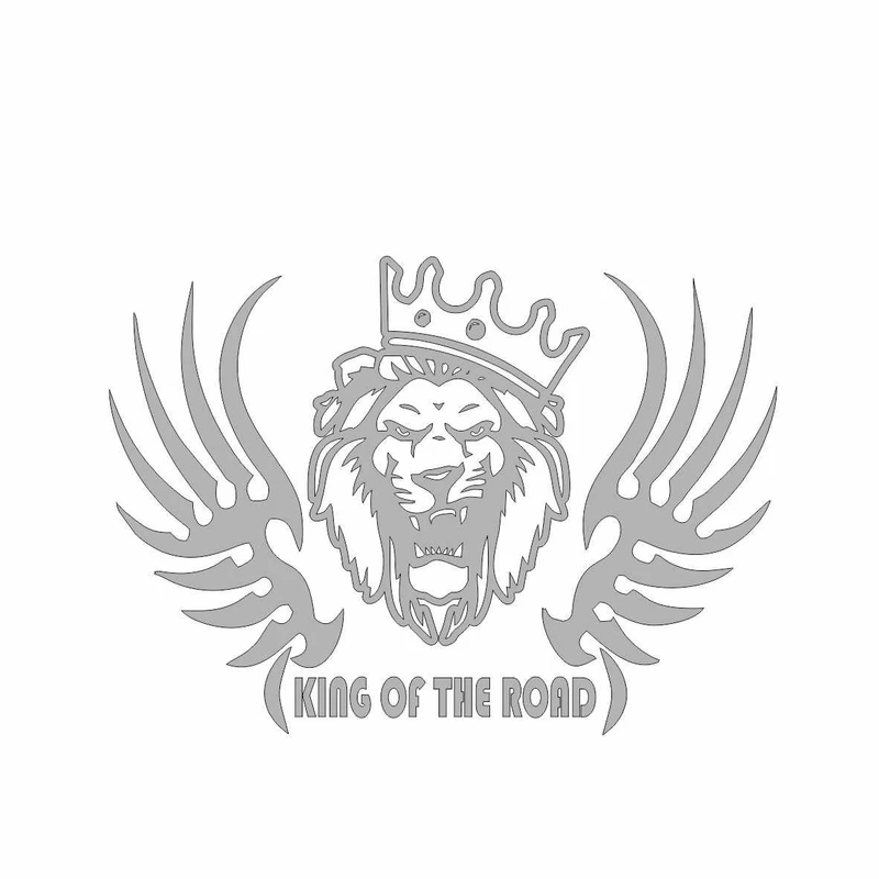 برچسب بدنه خودرو رادیانس طرح King Road کد B14