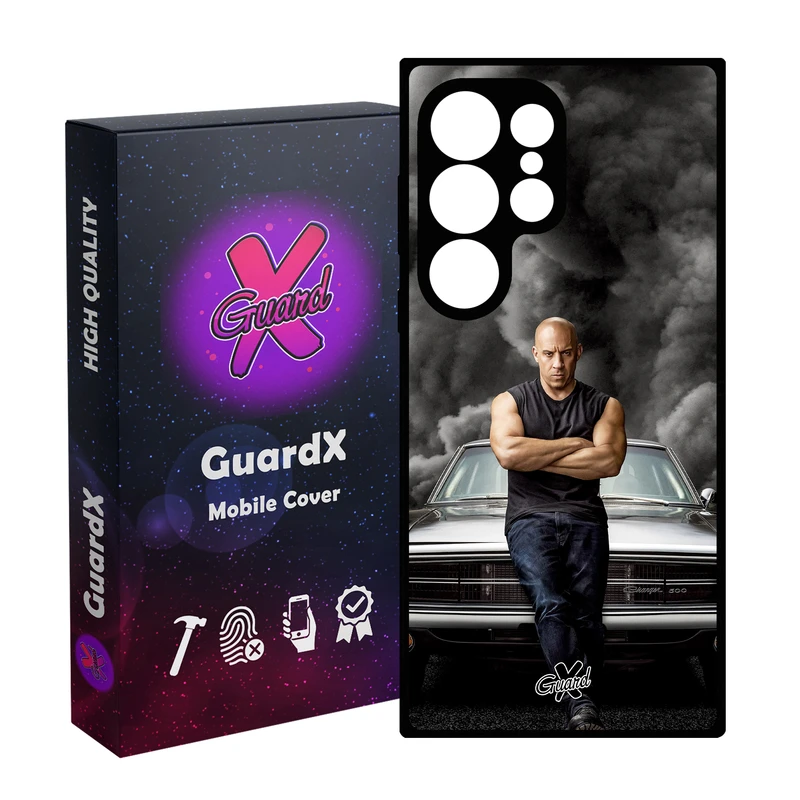 کاور گارد ایکس طرح Vin Diesel مدل 10183 مناسب برای گوشی موبایل سامسونگ Galaxy S25 Ultra