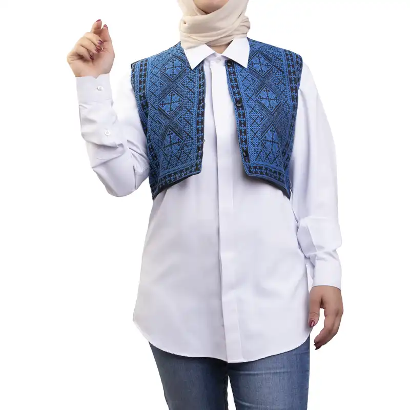 جلیقه زنانه مدل دلینا طرح 3