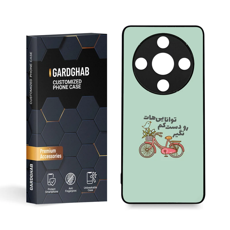 کاور گارد قاب مدل تکست مناسب برای گوشی موبایل آنر X9B 5G