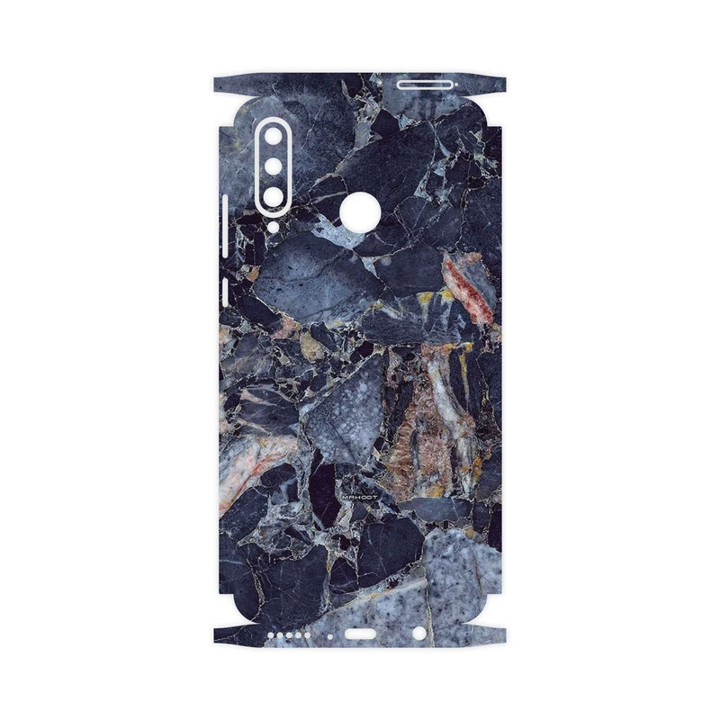 برچسب پوششی ماهوت مدل Broken black marble-FullSkin مناسب برای گوشی موبایل هوآوی P30 Lite (48 MP Camera)