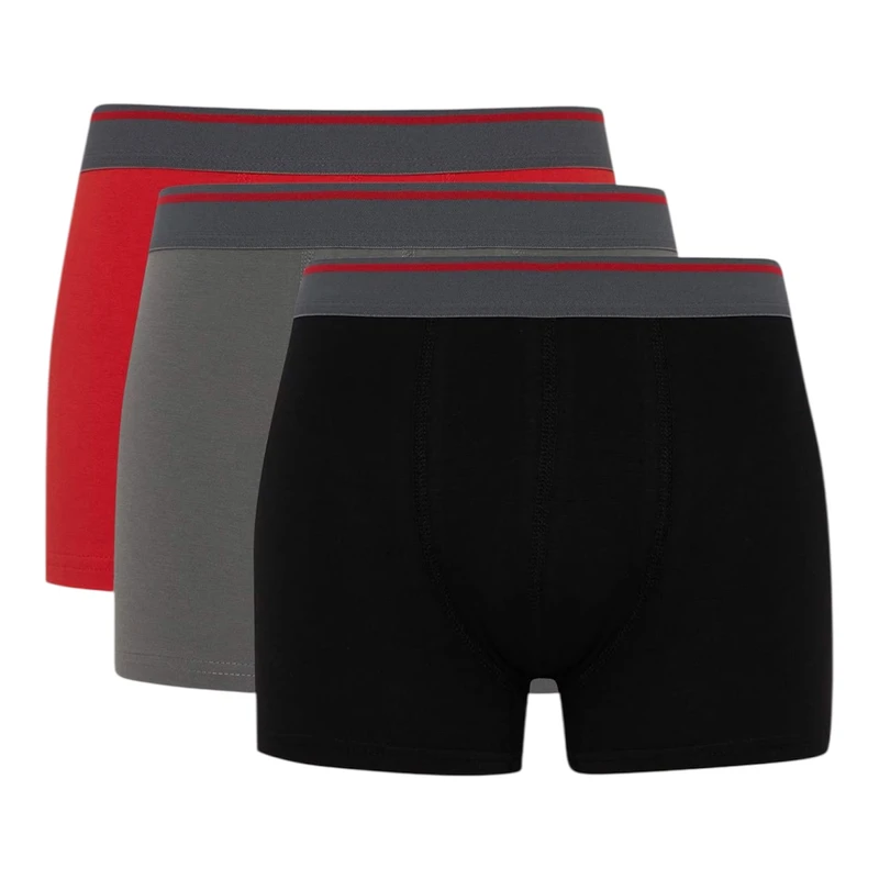 شورت پادار مردانه دفکتو مدل آنتی باکتری کشی بسته 3 عددی