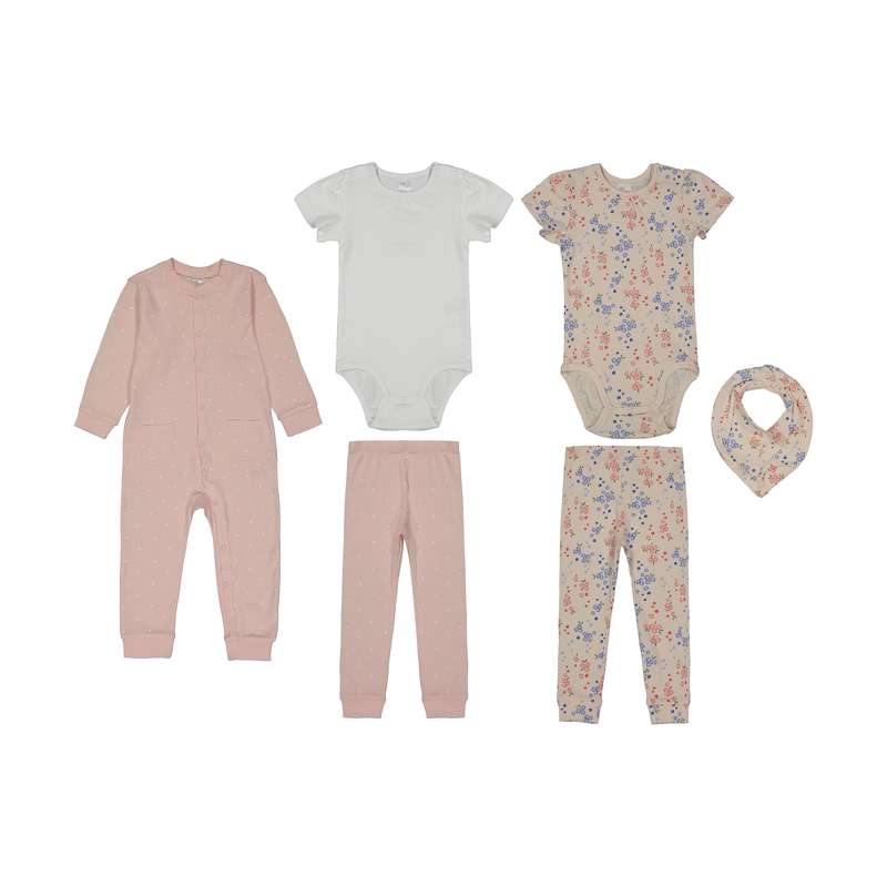 ست 6 تکه لباس نوزادی اچ اند ام مدل 0715522002