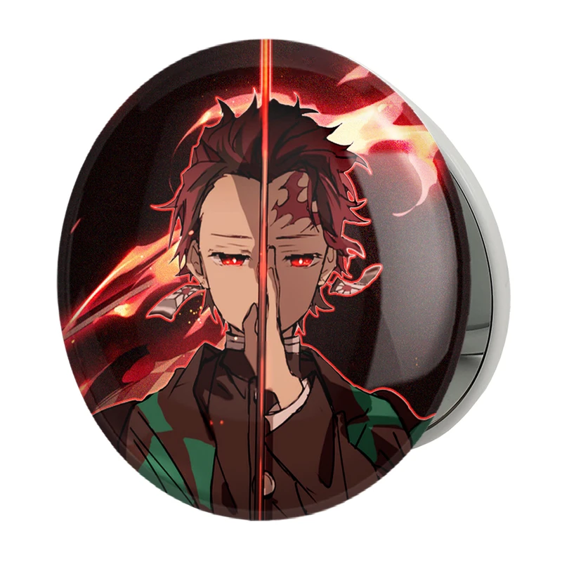 آینه جیبی خندالو طرح کامادو تانجیرو انیمه شیطان کش مدل تاشو کد 27030 