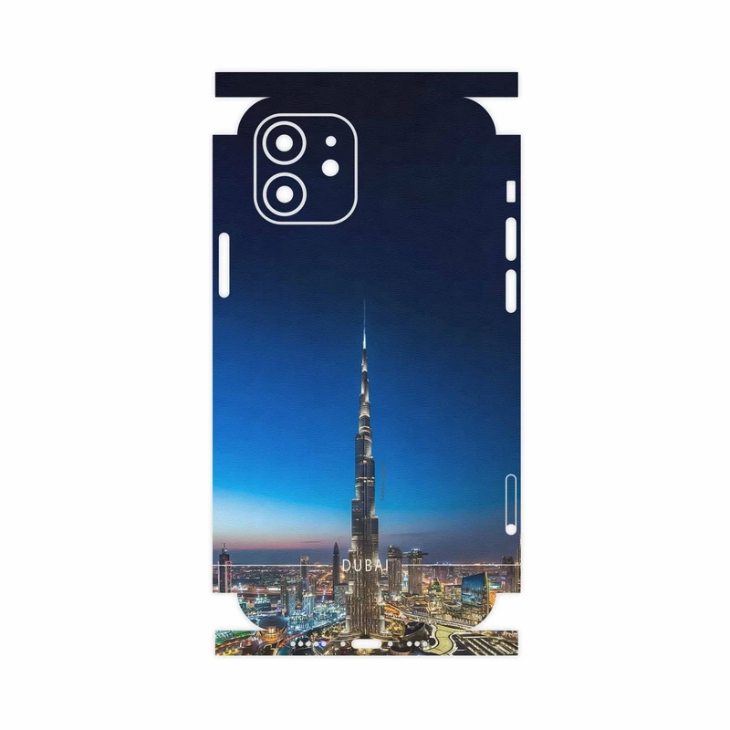 برچسب پوششی ماهوت مدل Dubai City-FullSkin مناسب برای گوشی موبایل اپل iPhone 12
