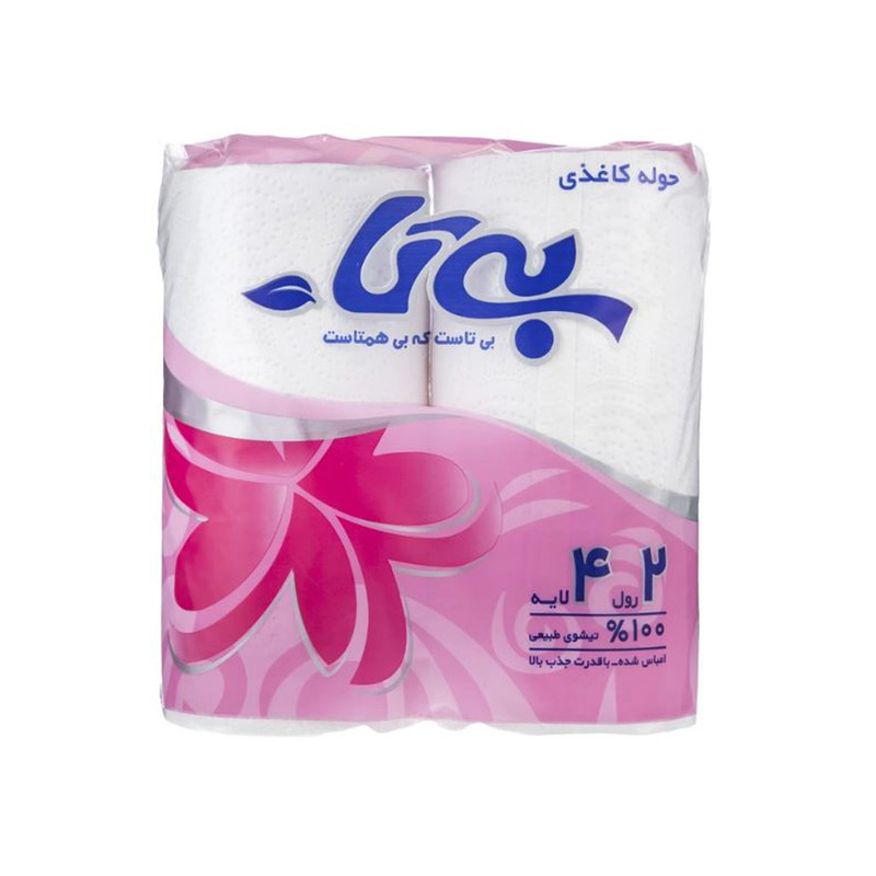 دستمال حوله ای بی تا مدل سیک 16 بسته 2 عددی