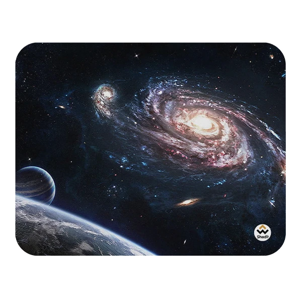 ماوس پد مخصوص بازی شادیت مدل کهکشان کد22سایز24*19سانتی متر