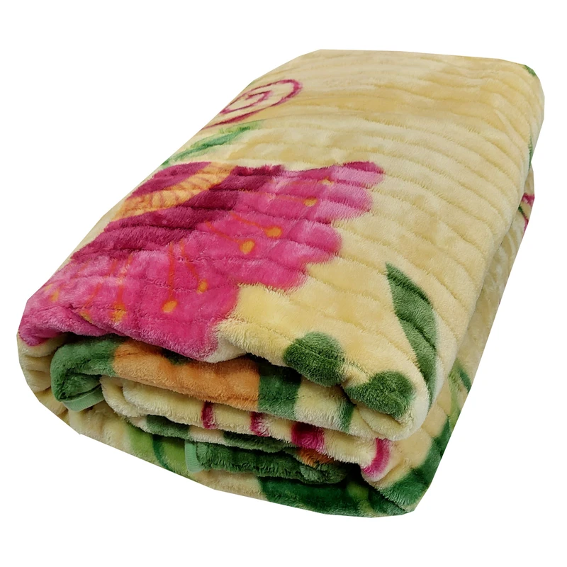 پتو نرمینه بافت مدل نسیم کد 32 سایز 155x210 سانتی متر