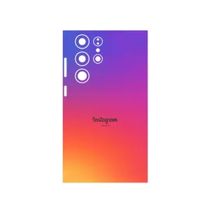 MAHOOT Instagram Cover Sticker for Samsung Galaxy S23 Ultra