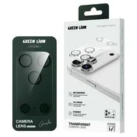 محافظ لنز دوربین شیشه&zwnj;ای گرین لاین مدل Transparent Camera Lens مناسب برای گوشی موبایل iPhone 17 Pro Max