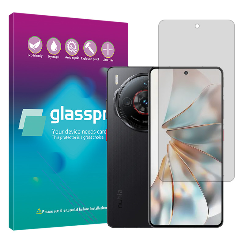 محافظ صفحه نمایش مات گلس پرو مدل هیدروژلی مناسب برای گوشی موبایل زد تی ای nubia Z60S Pro