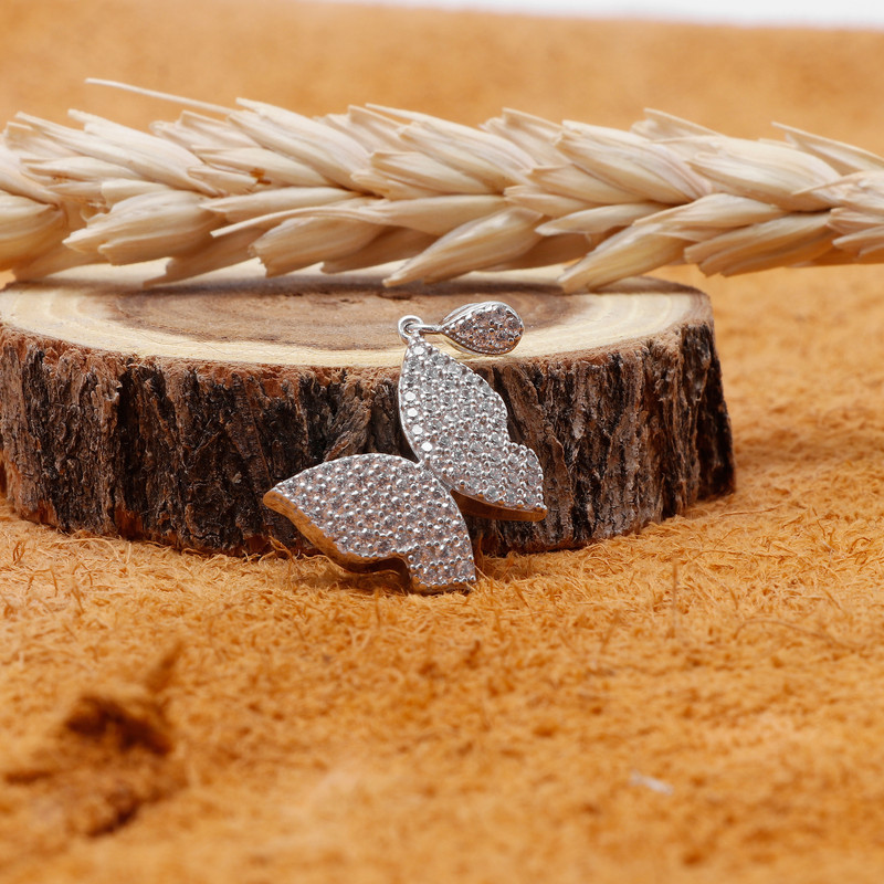 آویز گردنبند نقره زنانه مدل GTA-381