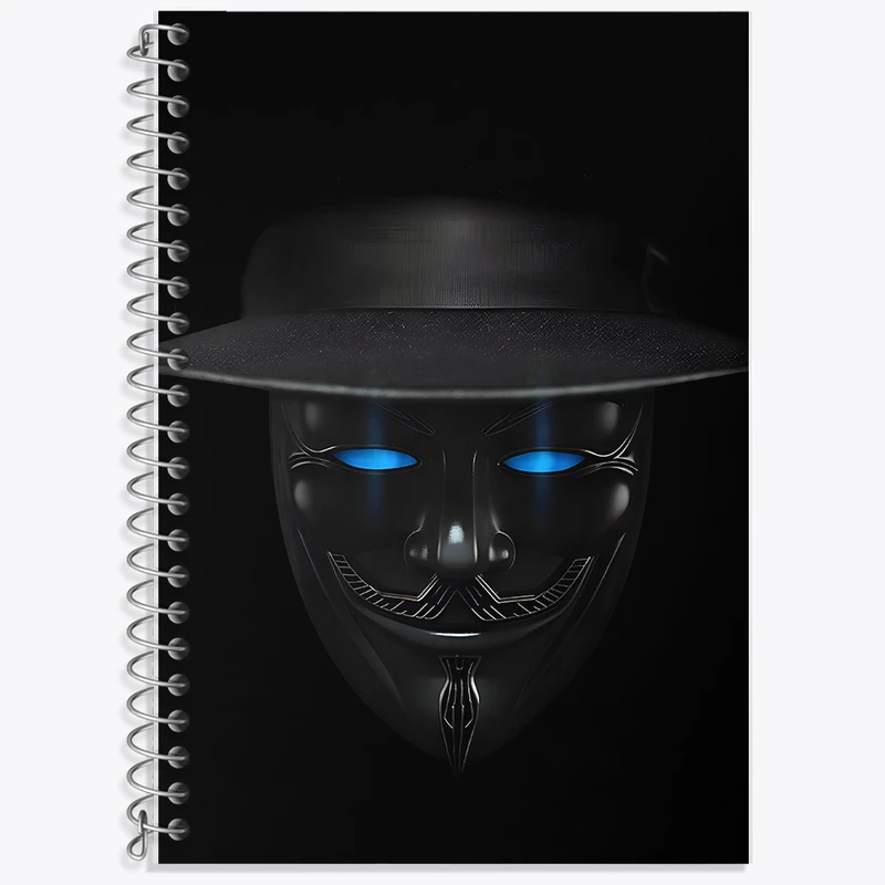 دفتر لغت 50 برگ خندالو طرح هکر کد F8161