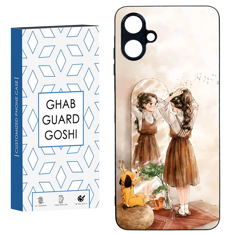 کاور قاب گارد گوشی طرح دخترانه کد FB-019 مناسب برای گوشی موبایل سامسونگ GALAXY A06