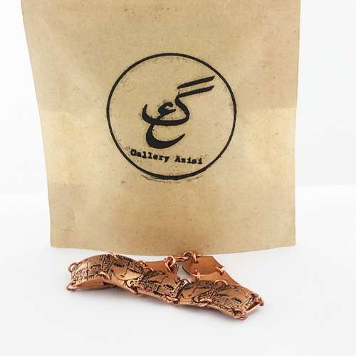 دستبند زنانه گالری عزیزی طرح دختر مدل gz99683
