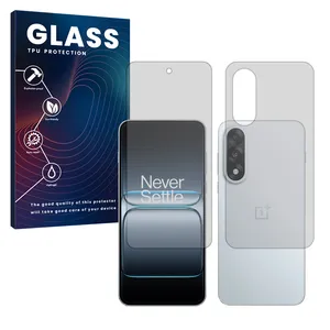 Glass Hydrogel model Matte Screen Protector for OnePlus Ace 5 Ultra mobile phone along with the back protector