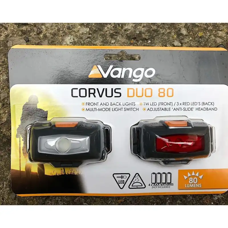 چراغ پیشانی ونگو مدل Corvus Duo