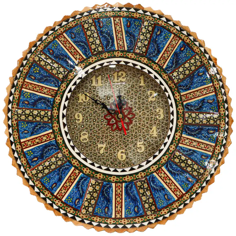 ساعت خاتم کاری مدل صفحه گرد کد 40