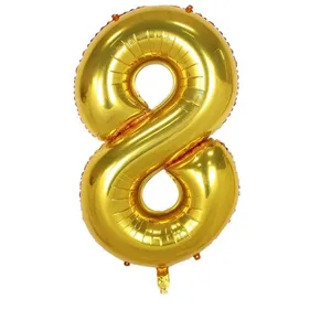 بادکنک فویلی مدل عدد8