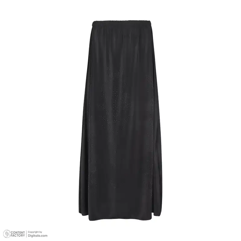 دامن راسته زنانه مدل نگینی رنگ مشکی