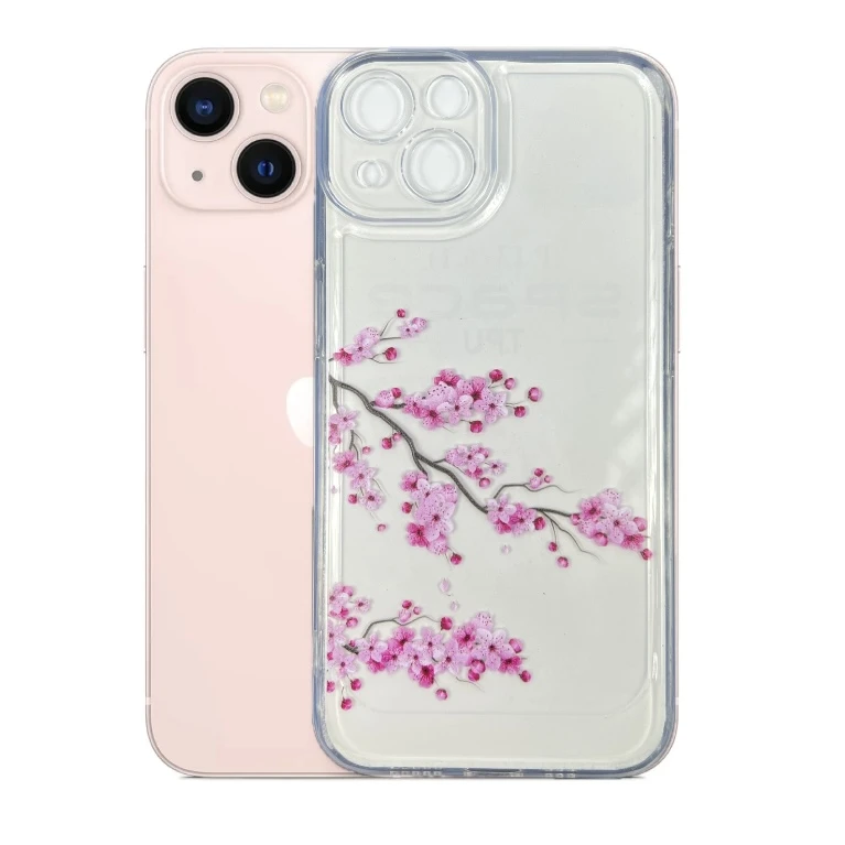 کاور طرح شکوفه گیلاس مناسب برای گوشی موبایل اپل iPhone 13
