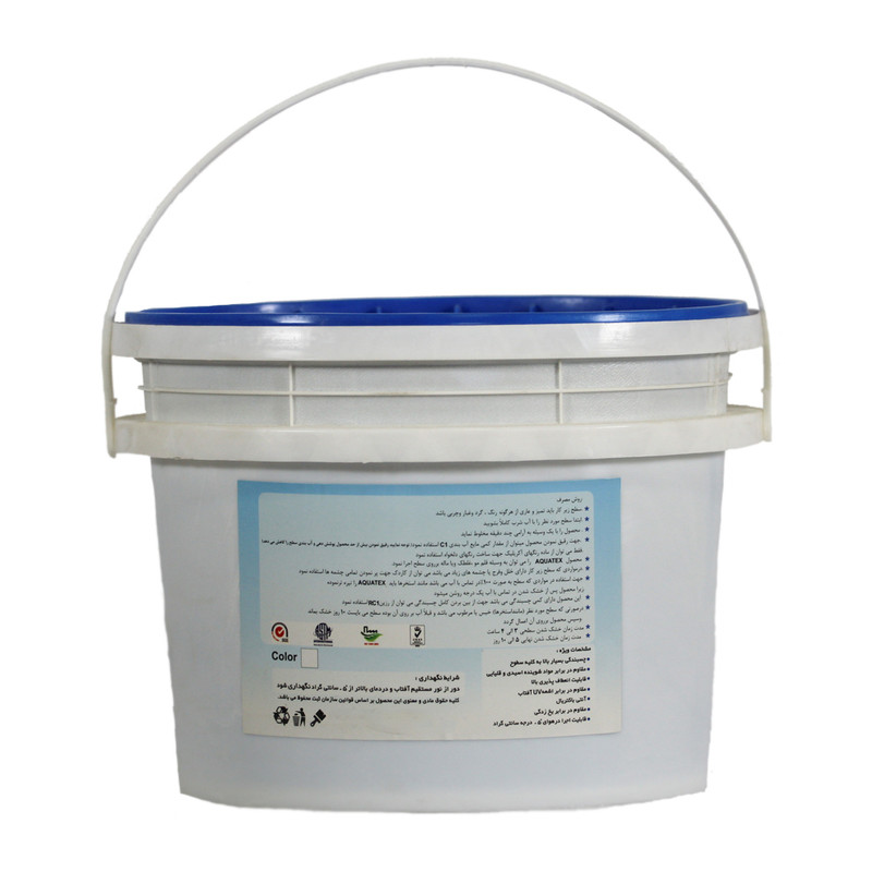 عایق رنگی آکوارزین مدل Aquatex وزن 1 کیلوگرم