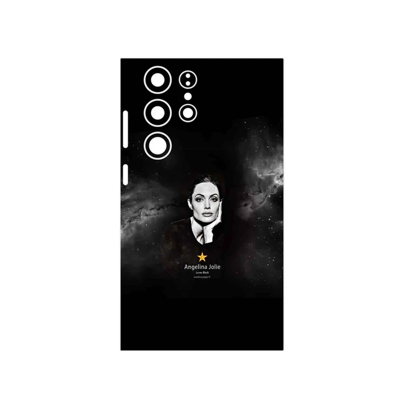 برچسب پوششی ماهوت مدل Angelina Jolie مناسب برای گوشی موبایل سامسونگ Galaxy S23 Ultra
