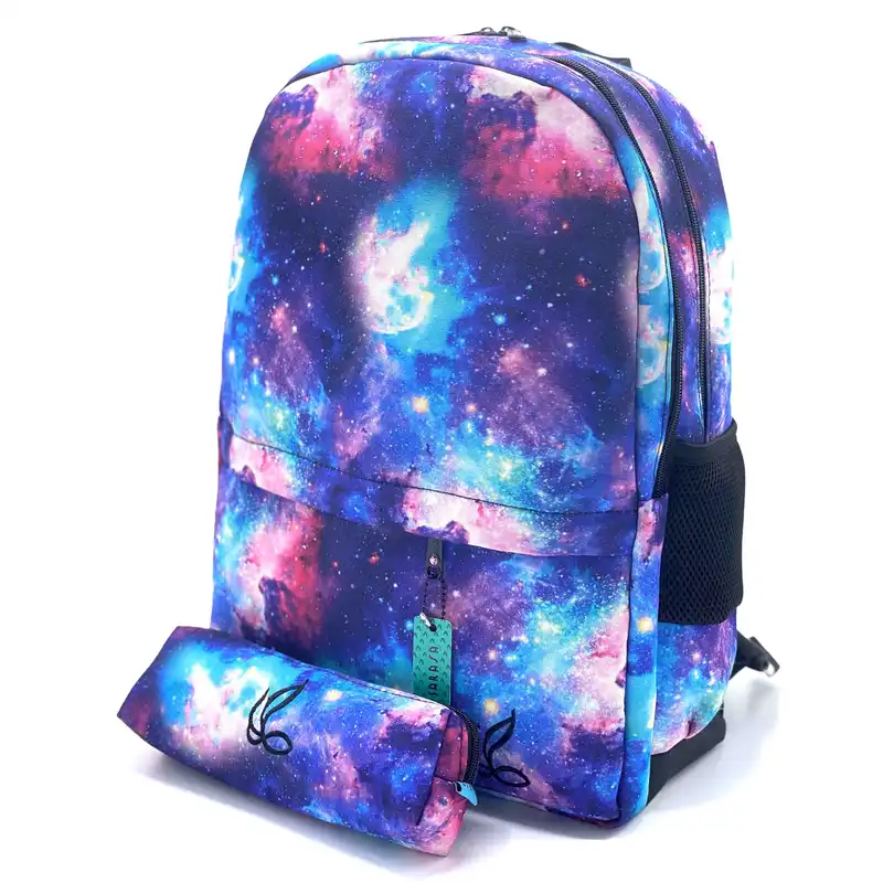 کوله پشتی ساراسا طرح کهکشانی مدل Galaxy 03 به همراه جامدادی