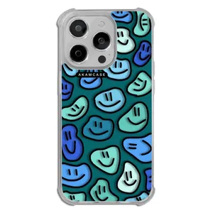 AKAM AMCWTA14PRO-HAPPY FACE9 Cover For Apple iPhone 14 Pro
