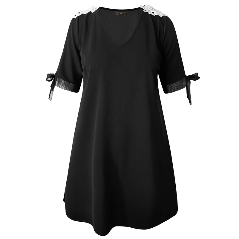 پیراهن یقه هفت زنانه شایلین مدل 1406