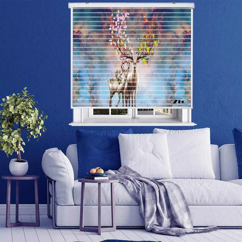  پرده زبرا زیو مدل OA 7059 سایز 150x150 سانتی متر