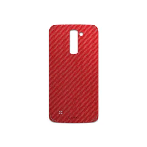 MAHOOT Red-Fiber Cover Sticker for LG K10