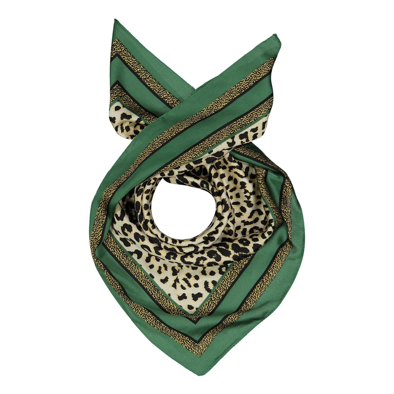 مینی اسکارف ساتن زنانه مدل S-214 با طول و عرض 67×67 سانتی‌متر