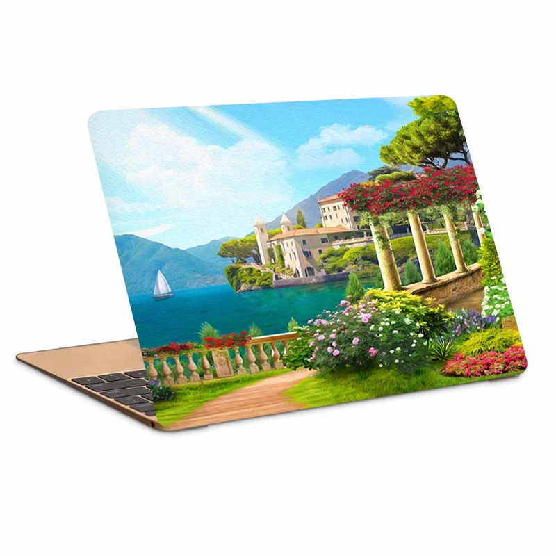 استیکر لپ تاپ طرح نقاشی فانتزی  کد P-1461 مناسب برای لپ تاپ 15 تا 17 اینچ