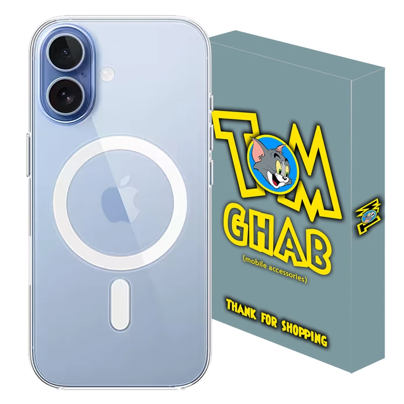 کاور تام قاب مدل مگ سیف طرح MGSAFE مناسب برای گوشی موبایل اپل iPhone 17