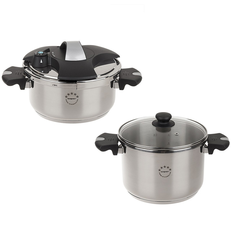 زودپز ساپر مدل Clips Diamond Twin