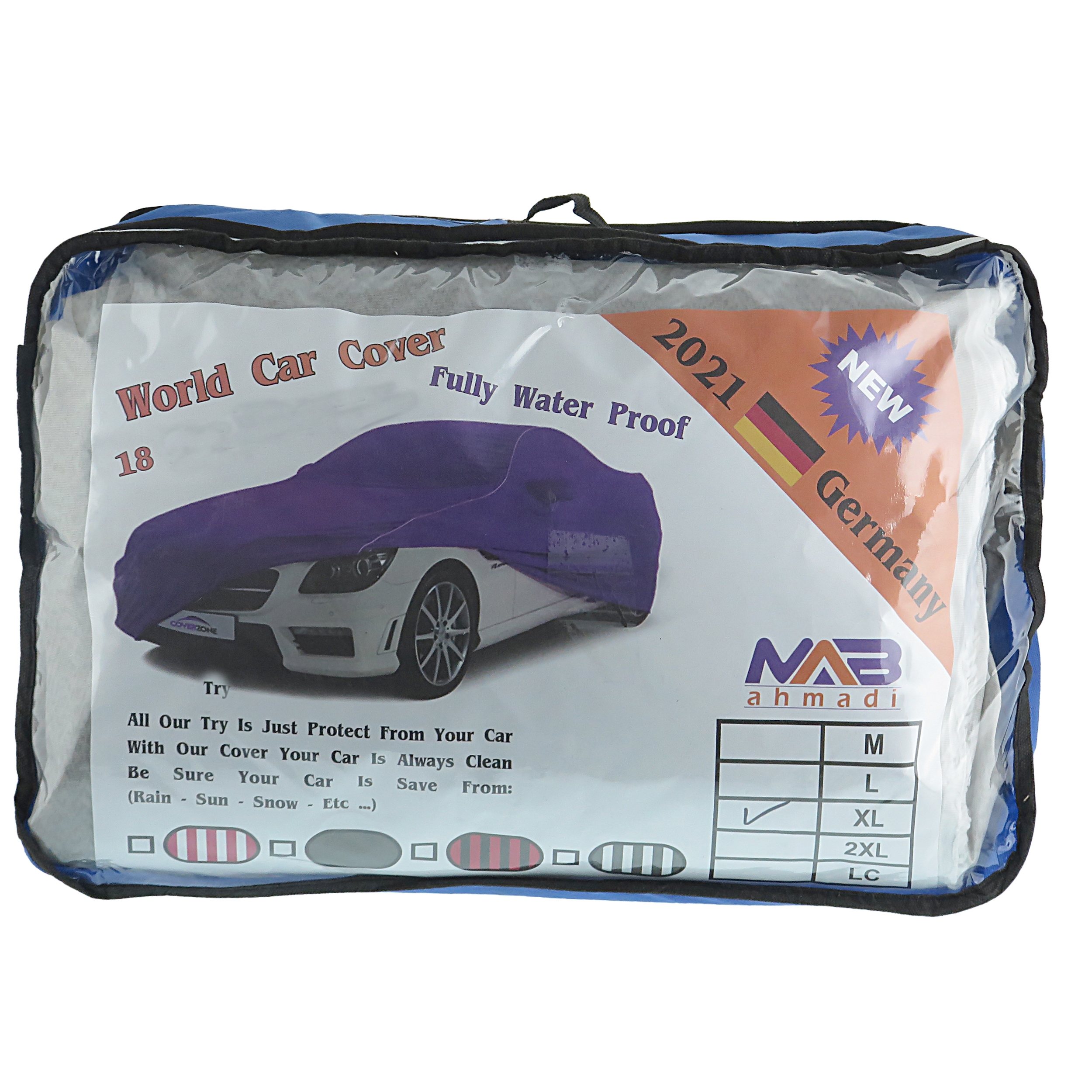 چادر خودرو ورد کار کاور مدل arka  مناسب برای تیبا2