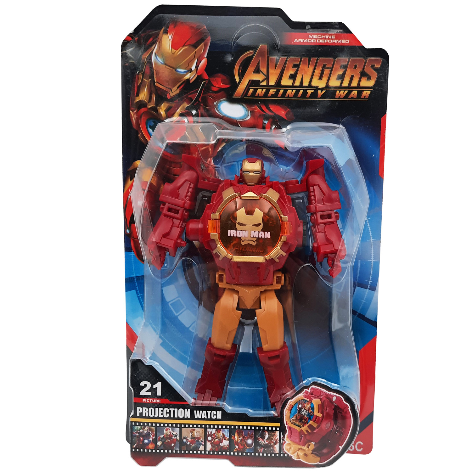 ساعت مچی دیجیتال بچگانه طرح ربات کد AVENGERS-06