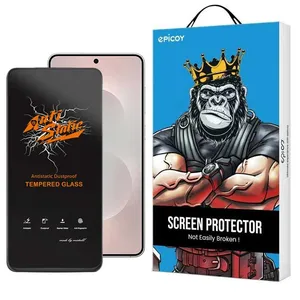 Epicoy Antistatic Dustproof Glass Screen Protector For Samsung Galaxy S25 Edge / S25 Plus