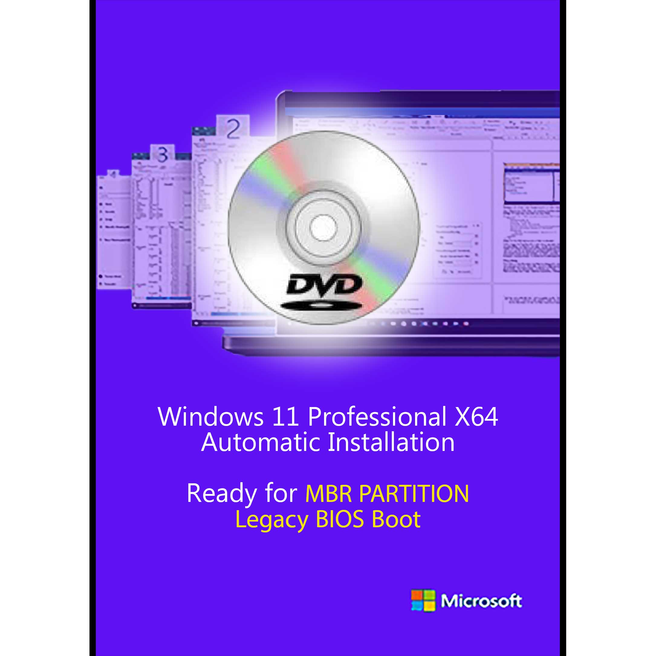 سیستم عامل Windows 11 Pro Legacy BIOS  نشر مایکروسافت