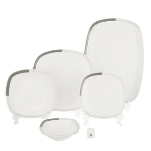 Zarin Iran Quattro Vegas 27 Piece Porcelain Dinnerware Set Top Grade